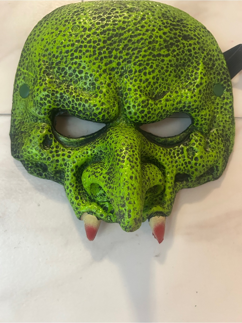 Green Goblin/ Monster Halloween Mask • Made from Comfortable Thick Foam